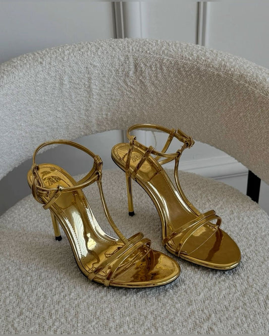 GOLD HEELS