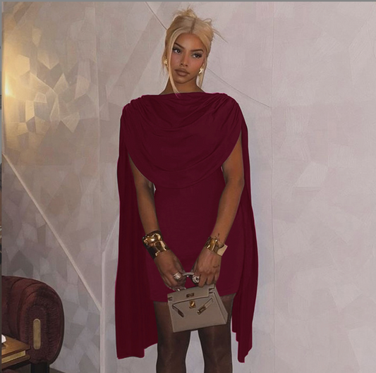 American foreign trade women's clothing 2025 new slim swing collar design sleeveless sexy hot girl dress