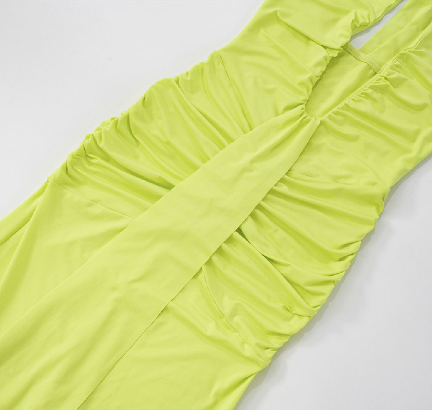 Foreign Trade Cross-border Women's Clothing Elegant Neck V-neck Backless Lace Pleated Long Skirt Dress Women