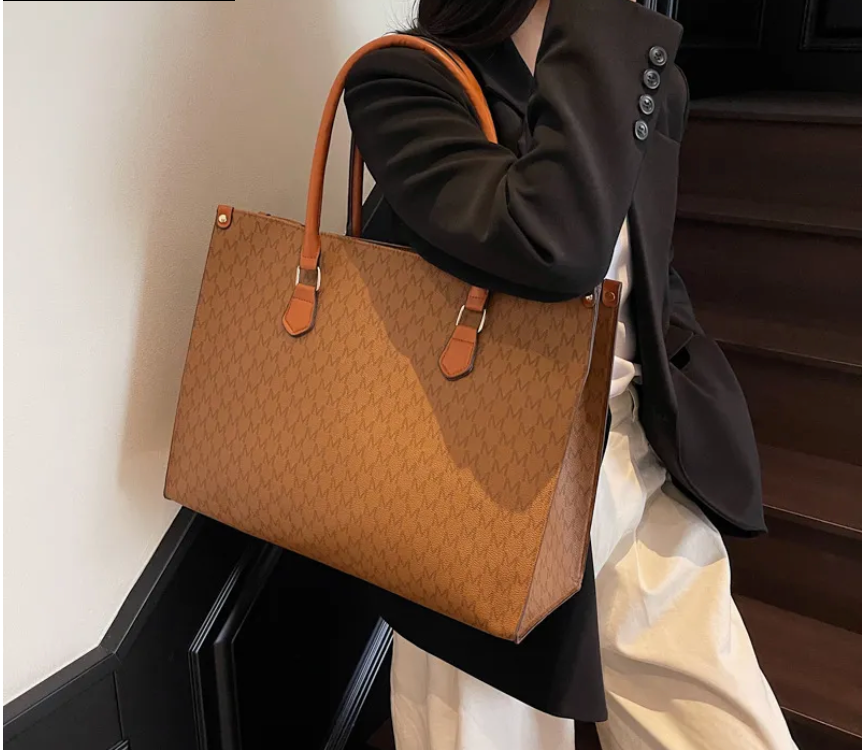 Oversized Vintage Large Capacity Tote Bag