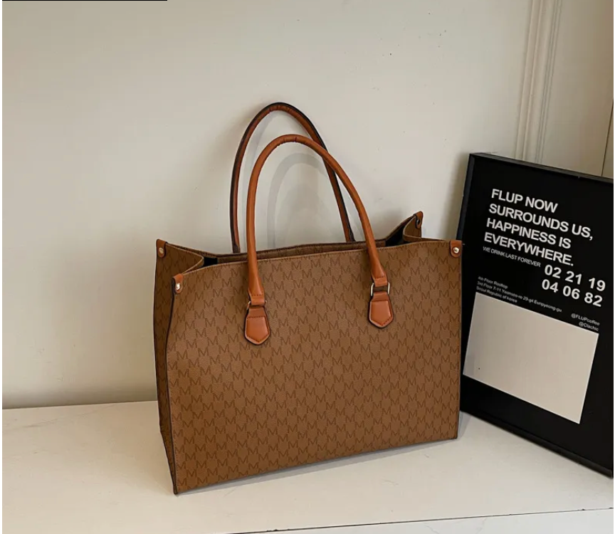 Oversized Vintage Large Capacity Tote Bag