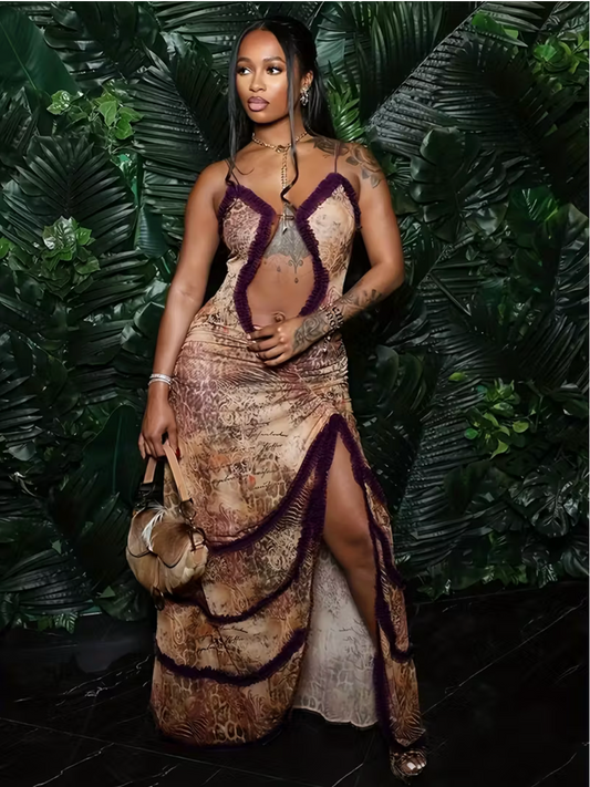 Elegant shoulder black mesh dress women gothic pleated lace